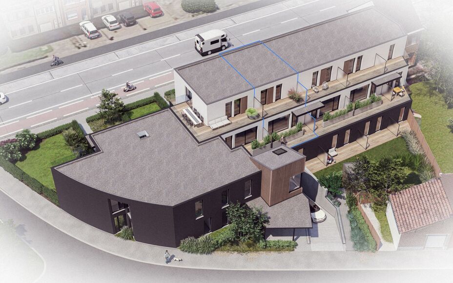 Duplex te koop in Asse